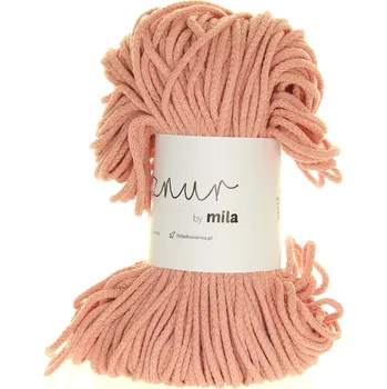 Příze Šňůry Mila 3 mm zlatorůžová