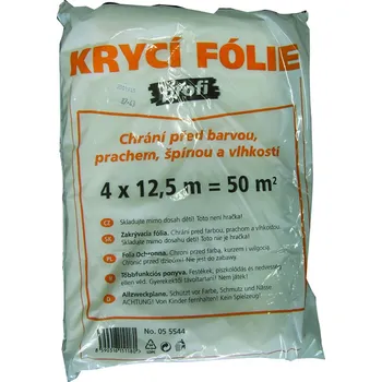 Krycí plachta Folie zakrývací 4x12,5 profi