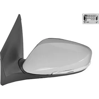 Auto zrcátko Vnější zpětné zrcátko VAN WEZEL 8244815