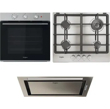 Set domácích spotřebičů WHIRLPOOL OMK38HU0X + WHIRLPOOL TGML 661 IX R + WHIRLPOOL WCT3 64 FLB X