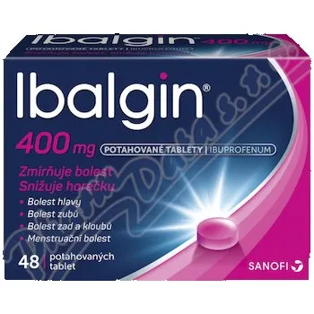 Lék na bolest, zánět a horečku Ibalgin 400mg tbl.flm.48