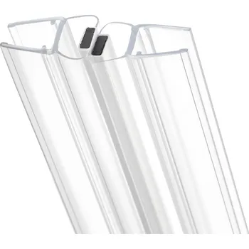 Sprchové dveře Eco produkty Magnetické universální těsnění na rovné sprchové dveře (sada 2 ks), na sklo 6 - 8 mm, délka 2000 mm (23062)