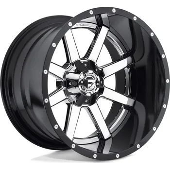 Plechové kolo Fuel D260 MAVERICK disk 22x14 8x180 125.1 ET-70, Chrome