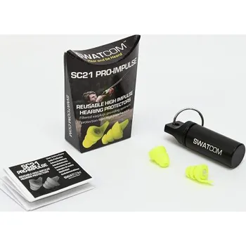 Špunt do uší SWATCOM SC21 Pro Impulse-Yellow - Univerzální ochrana uší