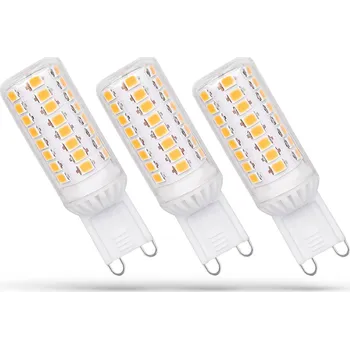 Žárovka LED žárovka G9 230V 4W neutrální bílá, stmívatelná, 3 kusy, SPECTRUM WOJ14485_4W