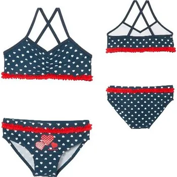 Dívčí plavky Dvoudílné dívčí plavky srdce Playshoes