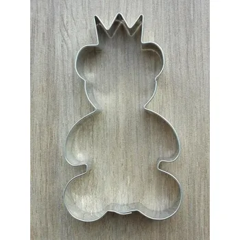 Vykrajovátko Medvídek s korunkou kovová vykrajovačka