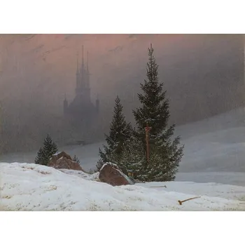 Plakát Plakát, Obraz - Winter Landscape, c.1811, Friedrich, Caspar David