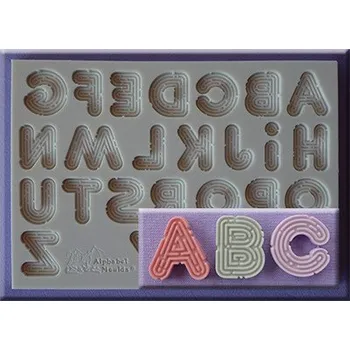 Forma na pečení Neonová abeceda silikonová forma