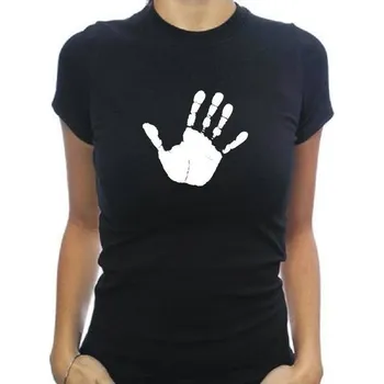 dámské tričko RUKA Černá M