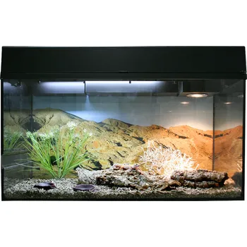 Terárium Lucky Reptile Starter Kit Leopard Gecko černé 80 x 40 x 52 cm