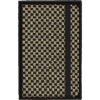 Zápisník Zápisník Moleskine Holiday Shine Gold - tvrdé desky XS, čistý, černozlatý