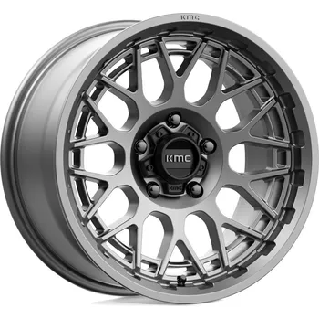 Plechové kolo KMC KM722 TECHNIC disk 17x8.5 5x127 71.5 ET18, Anthracite