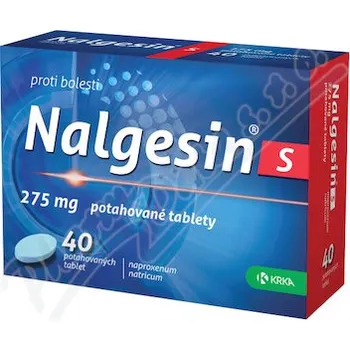 Lék na bolest, zánět a horečku Nalgesin S 275mg tbl.flm.40x1 II
