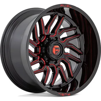 Alu kolo Fuel D808 HURRICANE disk 22x12 6x139.7 106.1 ET-44, Gloss black