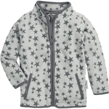 Dětské termoprádlo Flesová mikina Playshoes šedá s hvězdami