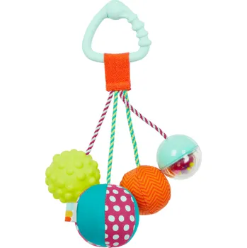 B.toys Závěsné chrastítko s míčky Sounds So Squeezy B-Toys