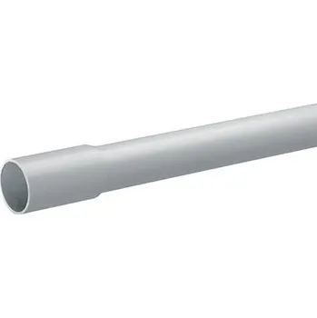 kabelová chránička Pevná hrdlová trubka, samozhášivá, bezhalogenová, 3m, 40mm, 320N, 30m, šedá