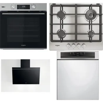 Set domácích spotřebičů WHIRLPOOL OMSK58RU1SX + WHIRLPOOL TGML 661 IX R + WHIRLPOOL AKR 62F LT K + WHIRLPOOL WBC 3C34 PF X