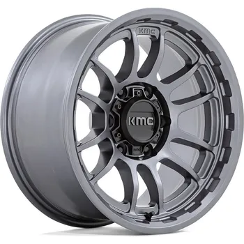 Plechové kolo KMC KM727 WRATH disk 20x9 6x135 87.1 ET0, Matte anthracite