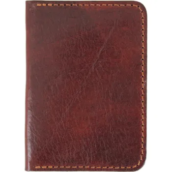 Peněženka Scorteus Kožený obal na kreditní karty a vizitky Santini havana