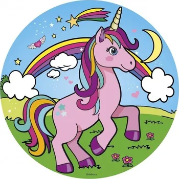 Přisada na vaření a pečení Jednorožec jedlý papír č7