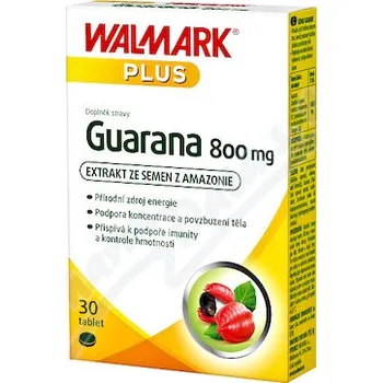 Přípravek na podporu paměti a spánku Walmark Guarana 800mg tbl.30