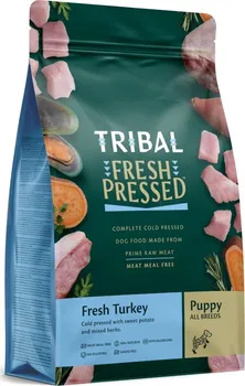 Krmivo pro psa Tribal Fresh Pressed Puppy Fresh Turkey 2,5 kg