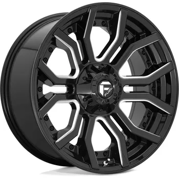 Alu kolo Fuel D711 RAGE disk 22x10 8x180 124.2 ET-18, Gloss black