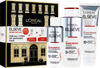 Kosmetická sada L'Oréal Elseve Bond Repair vánoční sada 2023