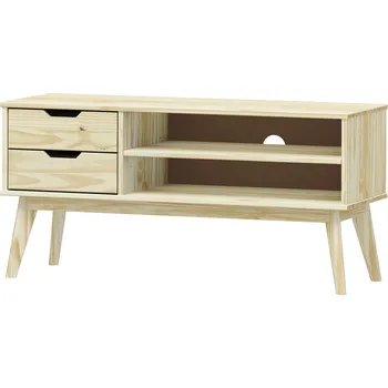 Obývací stěna TV stolek 2 zásuvky BONITO lak