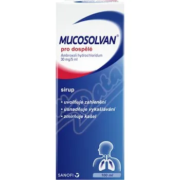 Lék Mucosolvan pro dospělé 30mg/5ml sir.1x100ml