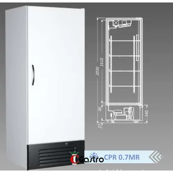 IGLOO CPR 0.7MR MRAZNIČKA s ventilátorem, mrazící skříň 700 LT