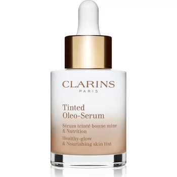 Make-up Clarins Tinted Oleo-Serum olejové sérum pro sjednocení barevného tónu pleti odstín 02 30 ml