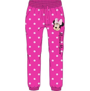 Disney - Minnie Dětské tepláky - růžová | Minnie Mouse Barva: Růžová, Velikost: 128