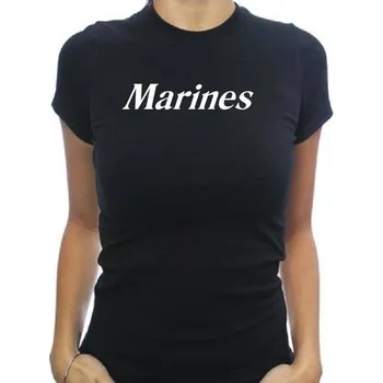 dámské tričko MARINES L Bílá