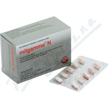 Lék na neurologické potíže Milgamma N 40mg/90mg/0.25mg cps.mol.50