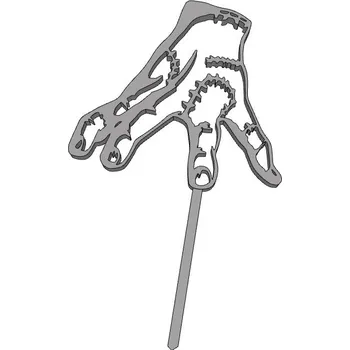 Wednesday č.7 - plastový zápich - Měděná