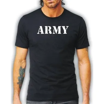 pánské tričko ARMY XXL Bílá