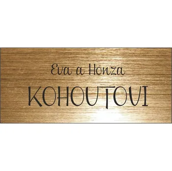 Plastový štítek 9X4cm různé barvy