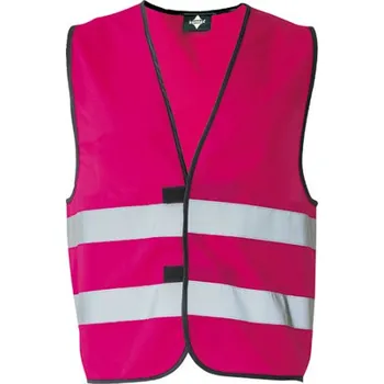 Dámská vesta Korntex Dortmund Unisex reflexní vesta KX100 Magenta L