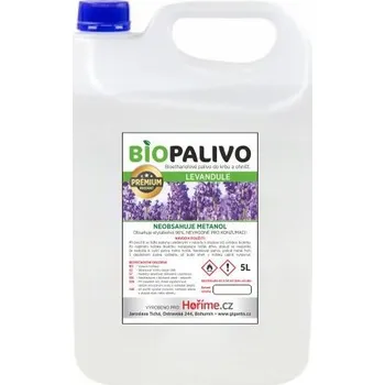 Hoříme.cz Biolíh Prémium palivo do biokrbu 5 l levandule