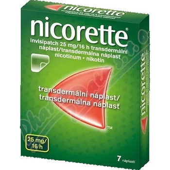 Odvykání kouření Nicorette Invisipatch 25mg/16h tdr.emp.7 I
