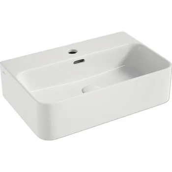 Umyvadlo Umyvadlo na desku Jungborn Three sanitární keramika bílá 56 x 36 x 15 cm