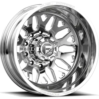 Plechové kolo Fuel MoNe DE19 FF19D disk 24x8.25 10x225 170.1 ET-225, Silver