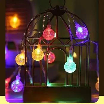 LED páska LED světelný řetěz 3 m, barevný