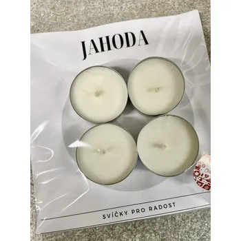 Svíčka Čajové svíčky Jahoda - Svíčky pro radost 0002034
