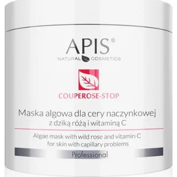 Masážní přístroj APIS APIS Couperose-Stop Algae Mask maska na řasy pro cévní pokožku s divokou růží a vitamínem C 200g | DOPRAVA ZDARMA OD 250 PLN