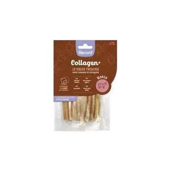Pamlsek pro psa Record svačinka pro psy kolagen s hovězím tyčinky S ,10 ks, 60 g