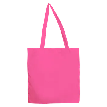 Printwear Plátěná taška s dlouhým uchem - Růžová